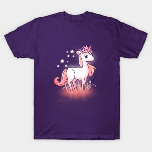 Cute Unicorn Design T-Shirt